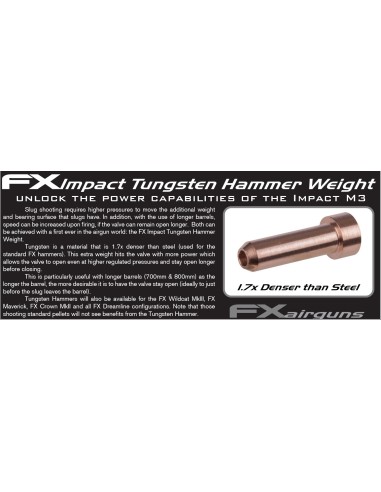 Peso Martillo Tungsteno Impact