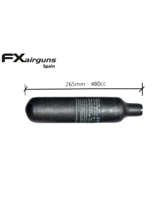 Tube Carbonfiber Bottle 480 cc
