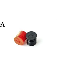 Tapa conector Foster Negra