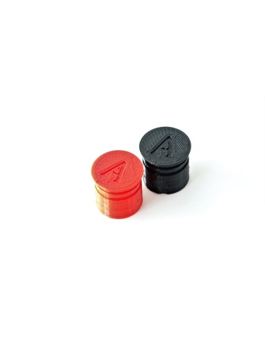 Tapa conector Foster Negra