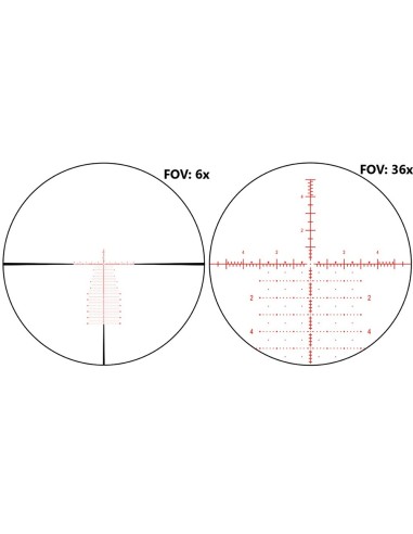 Theos 6-36x56 FFP APR-2D MRAD