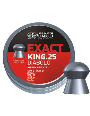 JSB EXACT KING 6.35 350pcs
