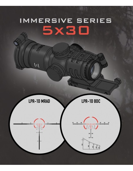 Immersive series 5x30 MRAD
