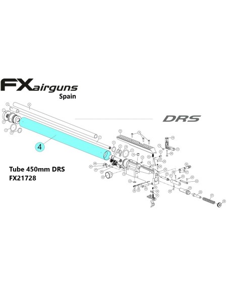 Tubo 450mm DRS Compact