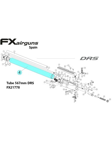 Tubo 567mm DRS
