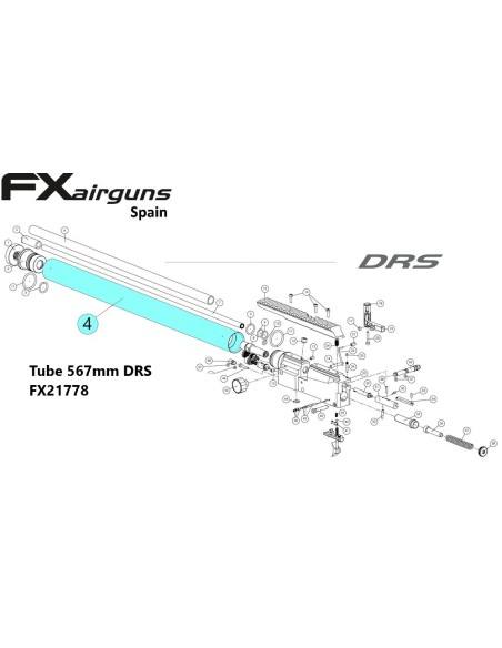 Tube 567mm DRS