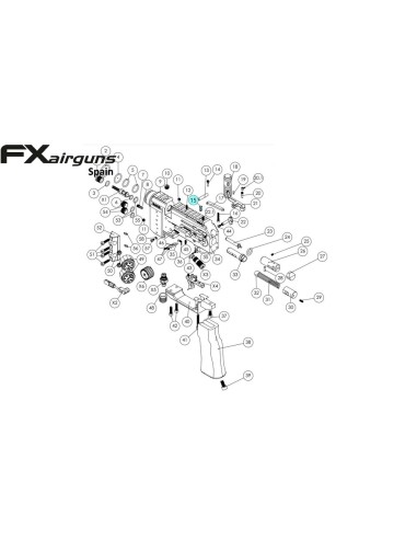 Second stage trigger screw M5