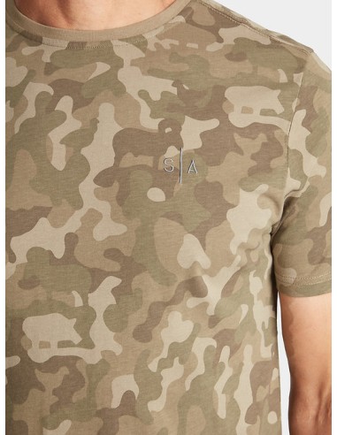 T-Shirt SA green camo