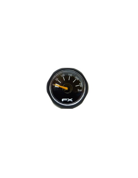 Pressure Gauge 23mm DRS 250bar black