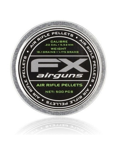 Pellets FX 5.52 (.22)500pcs 18G