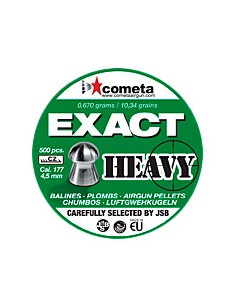 JSB EXACT HEAVY 4.52 500ud