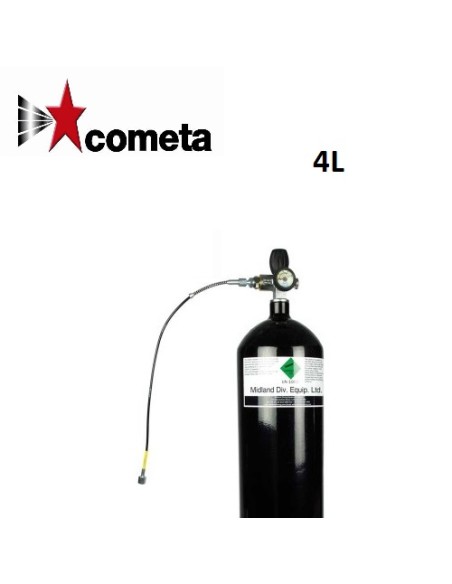 Bottle 4 LTS 300 BAR + Hose