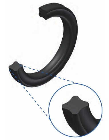 X-ring 3.63x2.62 NBR70