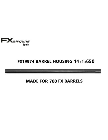 Tubo para cañón 14x650mm.